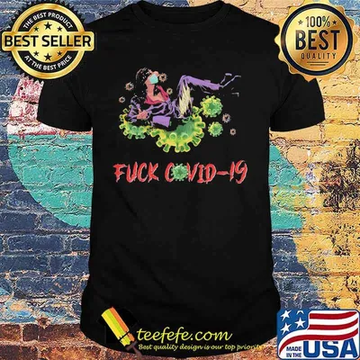 Gentlemen mask fuck covid-19 shirt