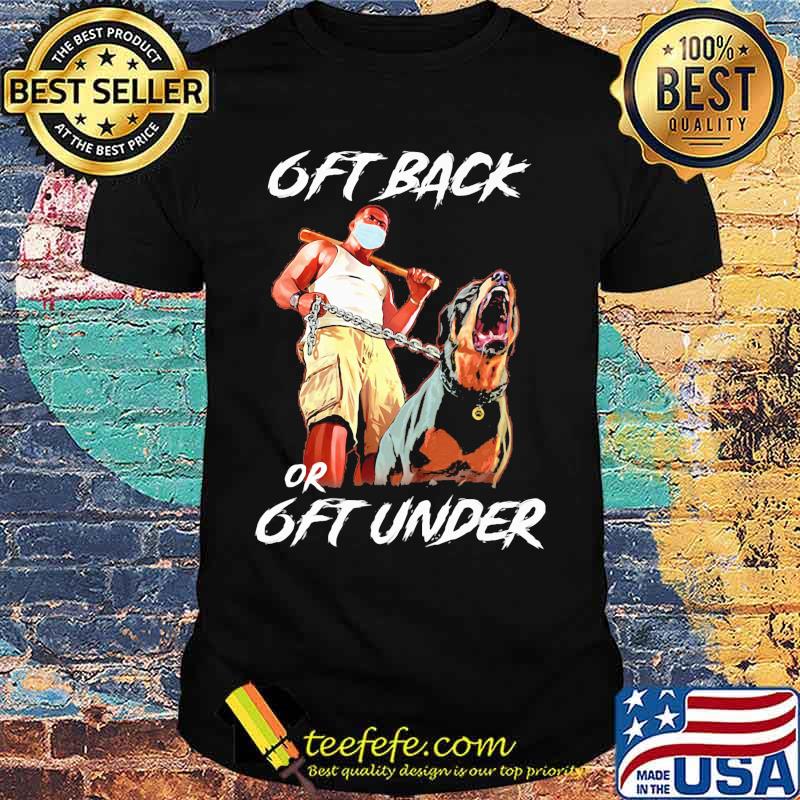 German shepherd mask 6ft back or 6ft under shirt German shepherd mask 6ft back or 6ft under shirt