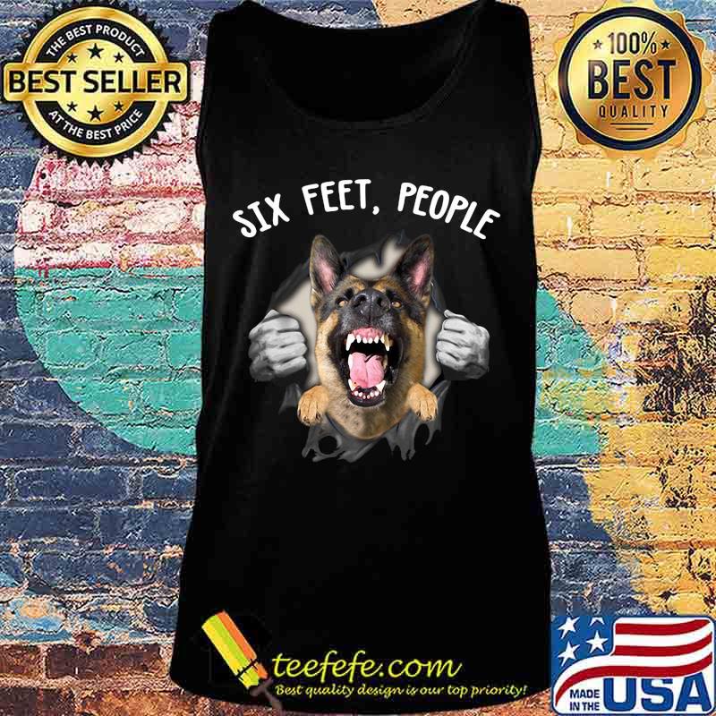 German shepherd six feet people s Tank top German shepherd six feet people s Tank top