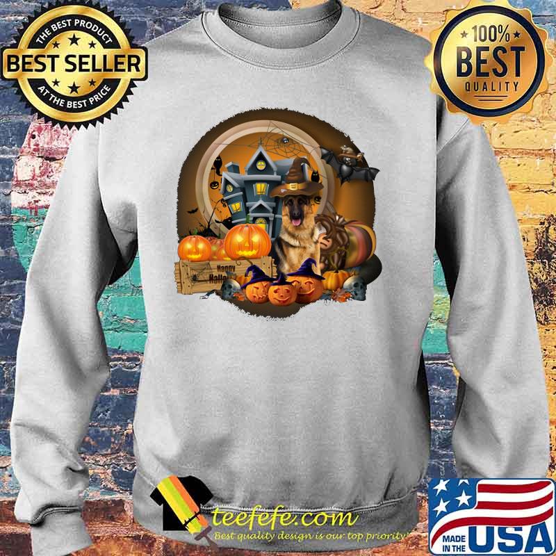 German Shepherd Witch Pumpkin Witch Halloween s Sweater German Shepherd Witch Pumpkin Witch Halloween s Sweater