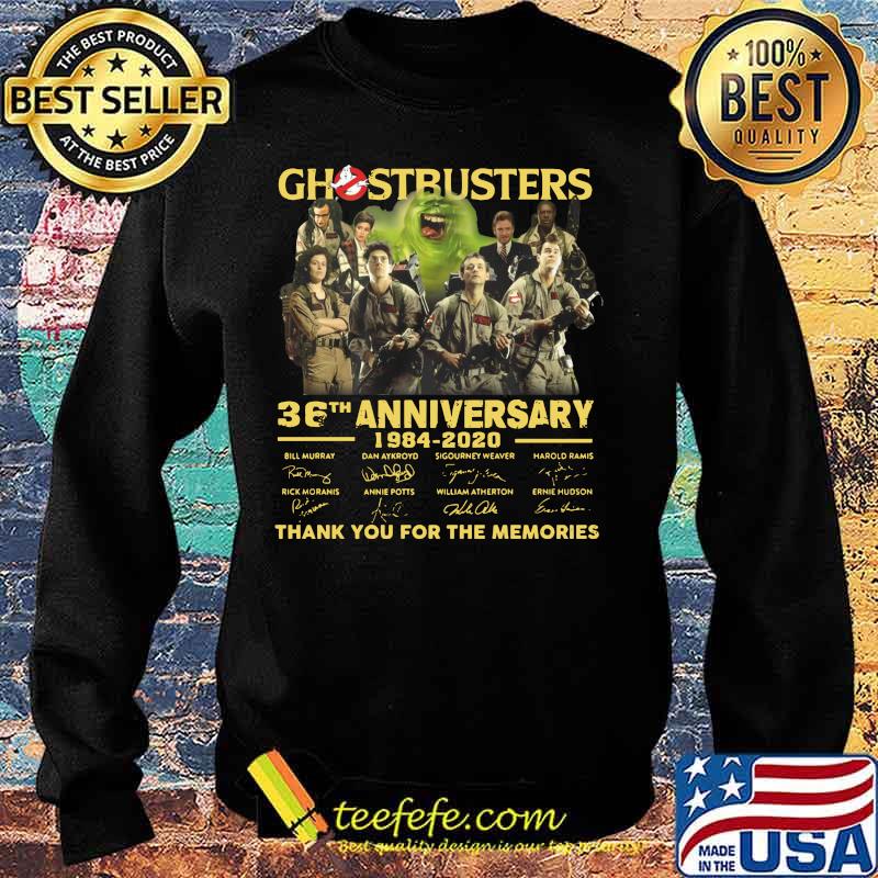 Ghostbusters 36th anniversary 1984 2020 thank you for the memories signatures s Sweater Ghostbusters 36th anniversary 1984 2020 thank you for the memories signatures s Sweater