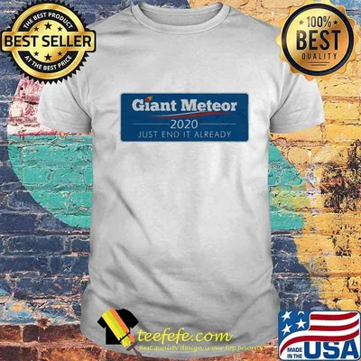 Giant meteor 2020 just end it already shirt