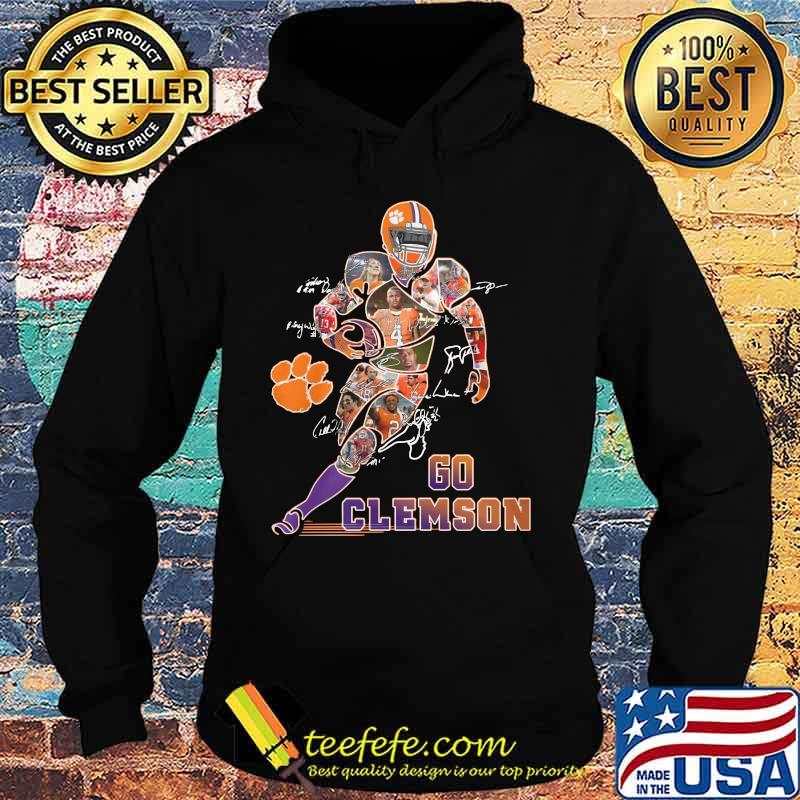 Go clemson tigers football players signatures s Hoodie Go clemson tigers football players signatures s Hoodie