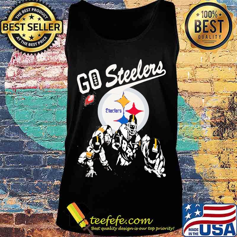 Go pittsburgh steelers logo players s Tank top Go pittsburgh steelers logo players s Tank top