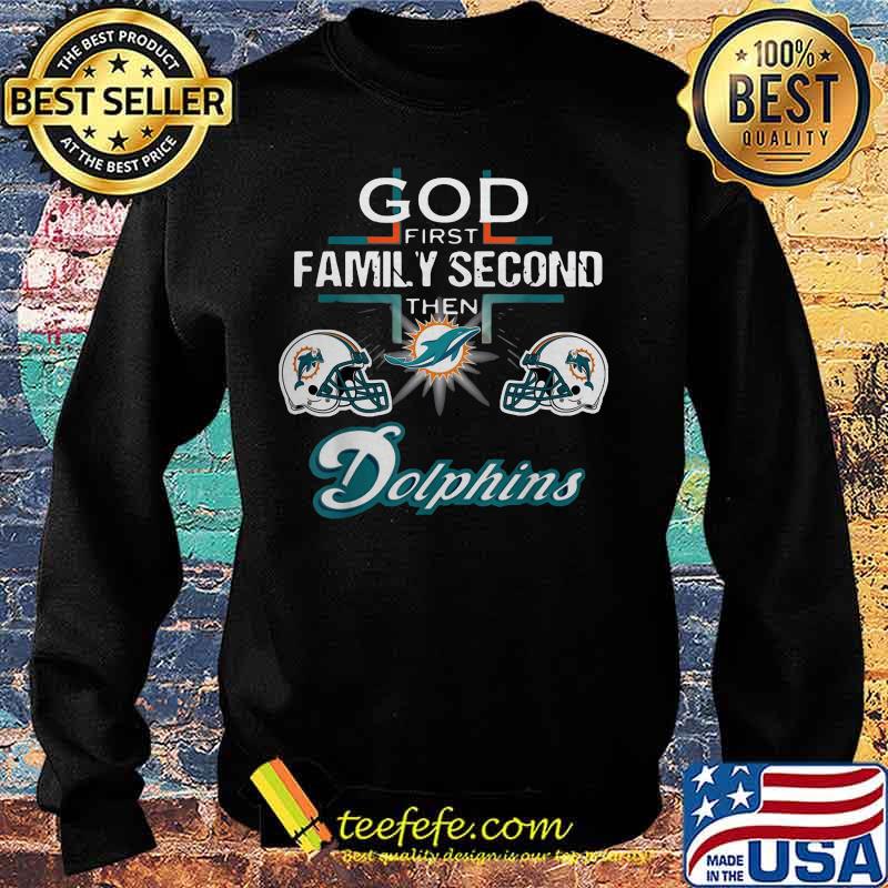 God first family second then miami dolphins football s Sweater God first family second then miami dolphins football s Sweater