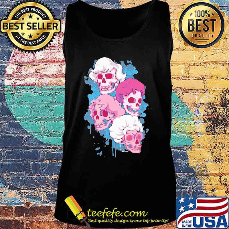 Golden girls skulls halloween art s Tank top Golden girls skulls halloween art s Tank top