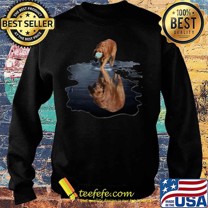 Golden retriever mask water reflection s Sweater Golden retriever mask water reflection s Sweater