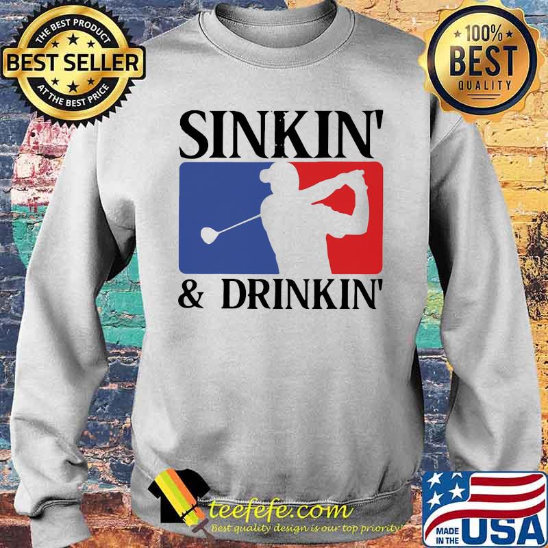 Golf sinkin and drinkin logo s Sweater Golf sinkin and drinkin logo s Sweater