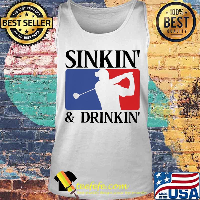 Golf sinkin and drinkin logo s Tank top Golf sinkin and drinkin logo s Tank top