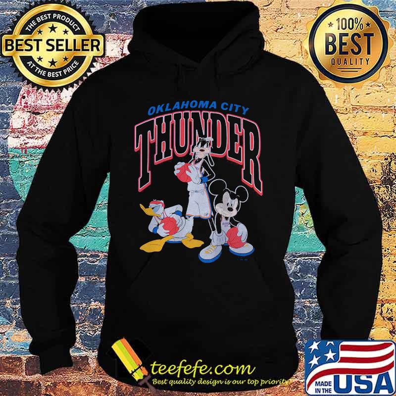 Goofy donald duck and mickey mouse football player oklahoma city thunder s Hoodie Goofy donald duck and mickey mouse football player oklahoma city thunder s Hoodie
