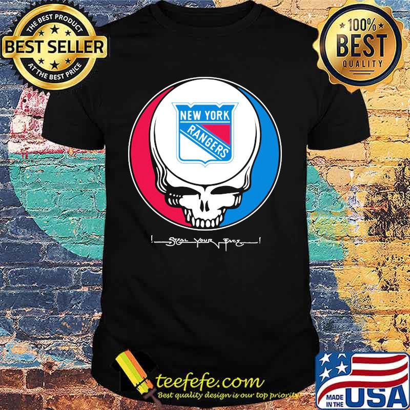 Grateful dead new york rangers shirt