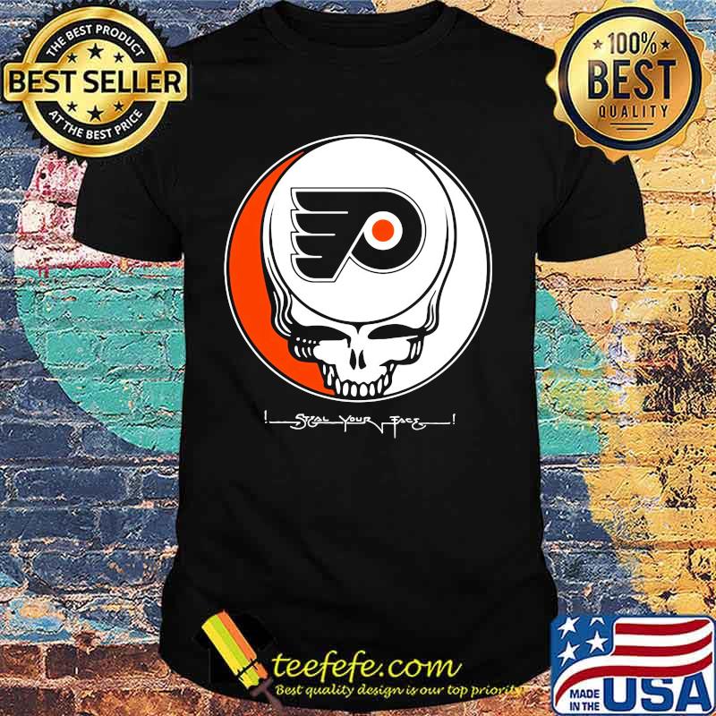 Grateful dead philadelphia flyers shirt