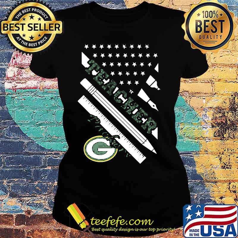 Green bay packers football pen america flag independence day s Ladies tee Green bay packers football pen america flag independence day s Ladies tee