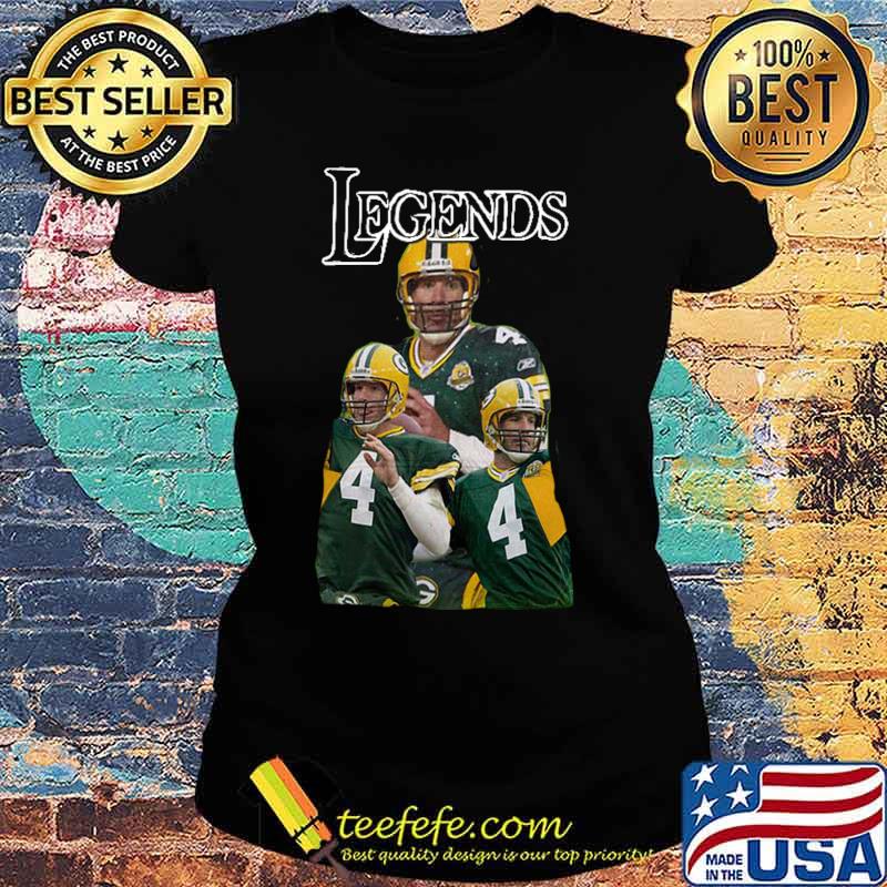 Green bay packers legends 4 brett favre s Ladies tee Green bay packers legends 4 brett favre s Ladies tee