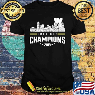 Grey cup champions 2019 city stars shirt