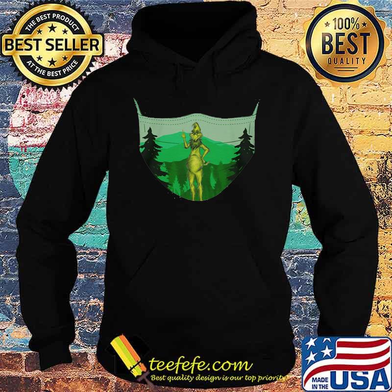 Grinch mask mountain covid-19 s Hoodie Grinch mask mountain covid-19 s Hoodie