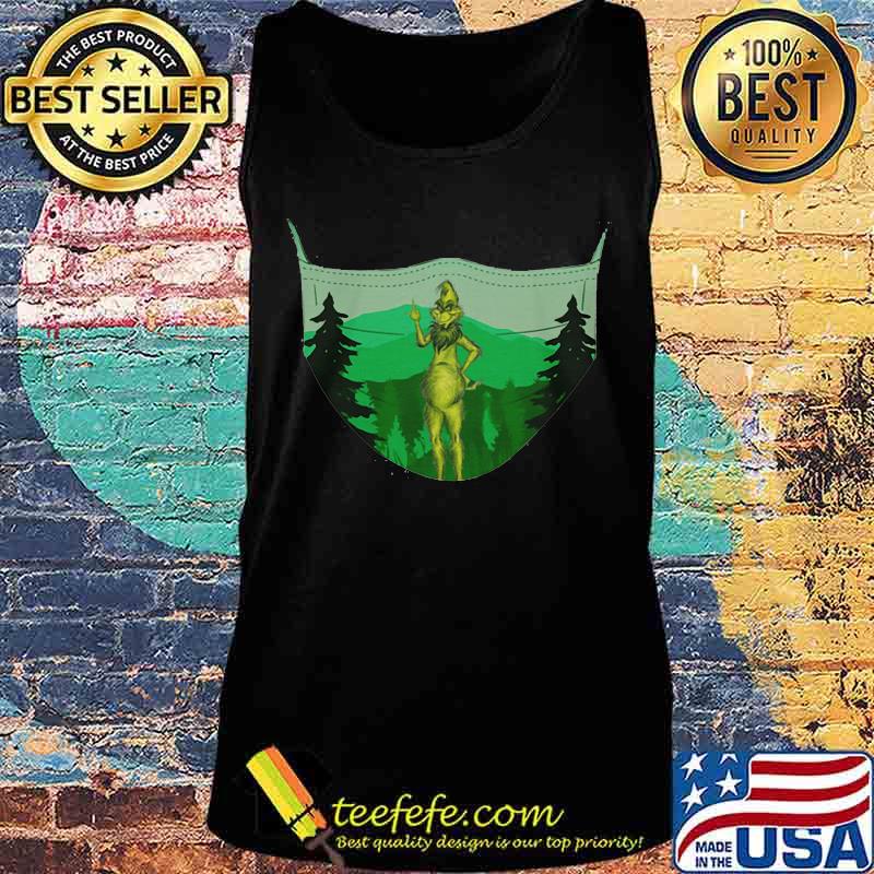 Grinch mask mountain covid-19 s Tank top Grinch mask mountain covid-19 s Tank top