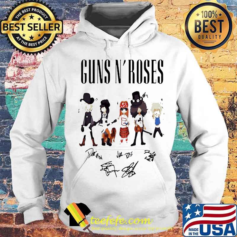 Guns n' roses band members signatures s Hoodie Guns n' roses band members signatures s Hoodie
