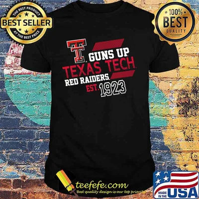 Guns up texas tech red raiders est 1923 shirt