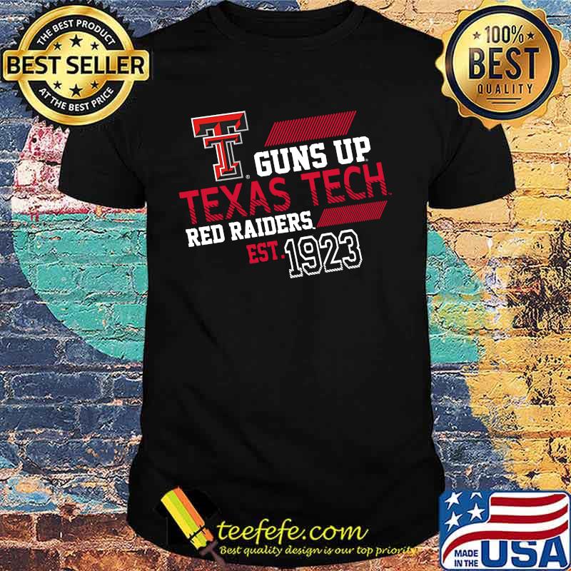 Guns up texas tech red raiders est 1923 shirt