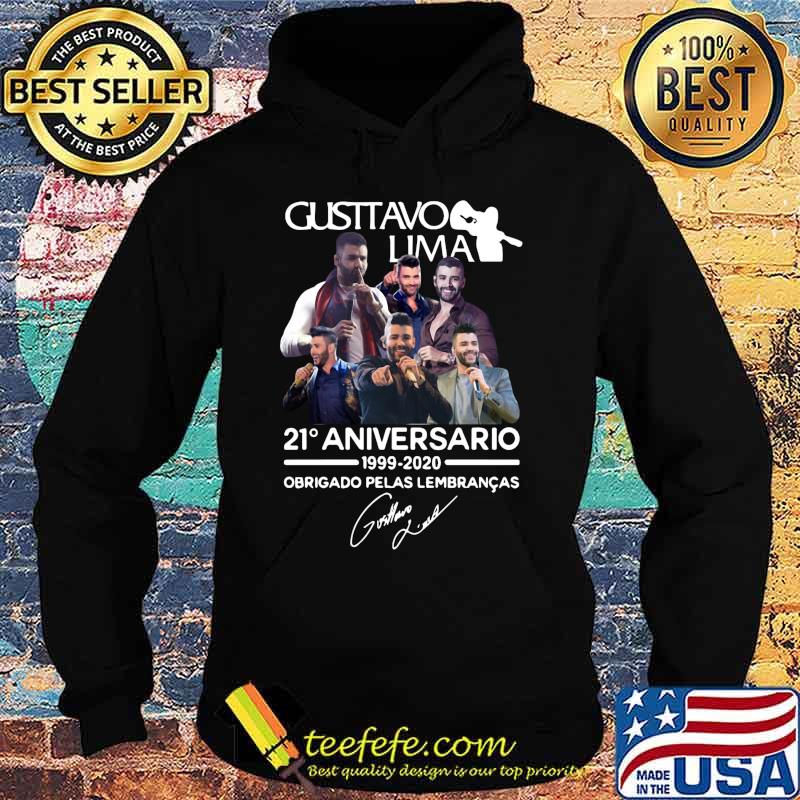 Gusttavo lima 21 aniversario 1999 2020 obrigado pelas lembrancas signature s Hoodie Gusttavo lima 21 aniversario 1999 2020 obrigado pelas lembrancas signature s Hoodie