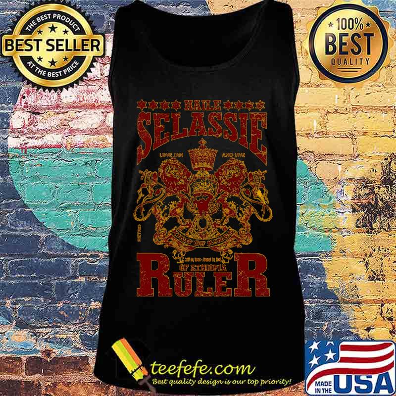 Haile selassie king of king of ethiopia ruler s Tank top Haile selassie king of king of ethiopia ruler s Tank top