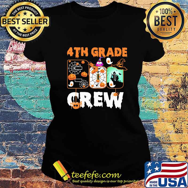 Halloween 4th grade boo crew s Ladies tee Halloween 4th grade boo crew s Ladies tee