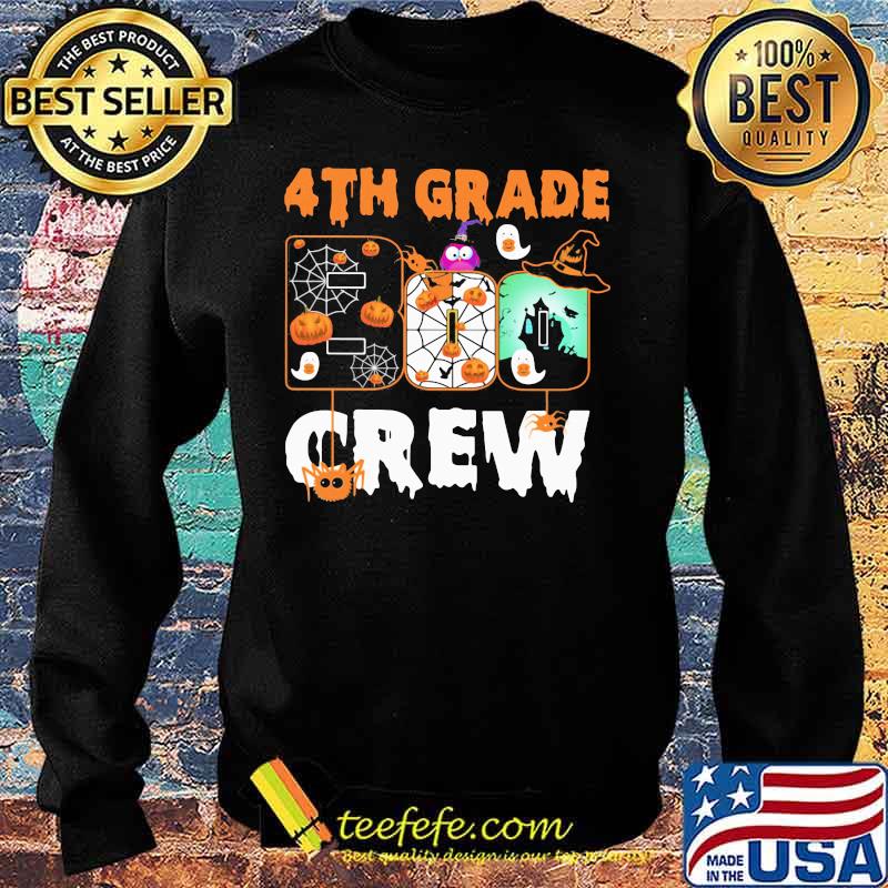 Halloween 4th grade boo crew s Sweater Halloween 4th grade boo crew s Sweater