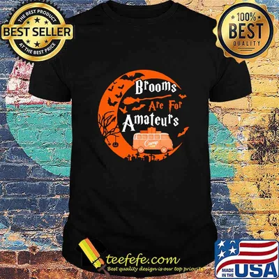 Halloween Brooms are for amateurs Camp life shirt