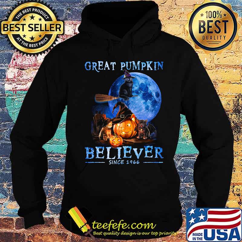 Halloween cat witch great pumpkin believer since 1966 s Hoodie Halloween cat witch great pumpkin believer since 1966 s Hoodie