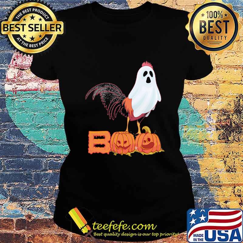 Halloween chicken ghost boo pumpkin s Ladies tee Halloween chicken ghost boo pumpkin s Ladies tee