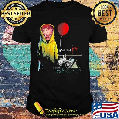 Halloween chucky oh shit shirt