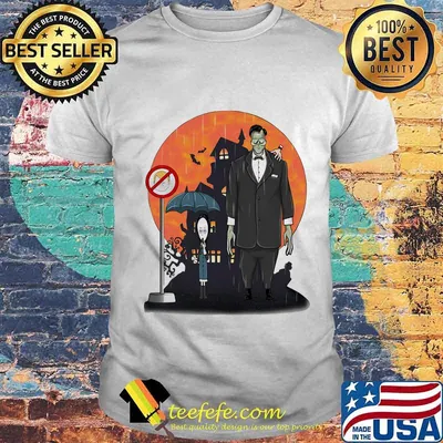Halloween coffee is my poison wednesday addams sunset shirt
