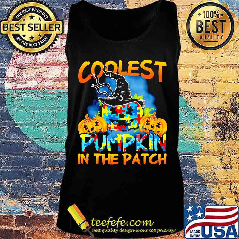 Halloween coolest pumpkin in the patch autism s Tank top Halloween coolest pumpkin in the patch autism s Tank top
