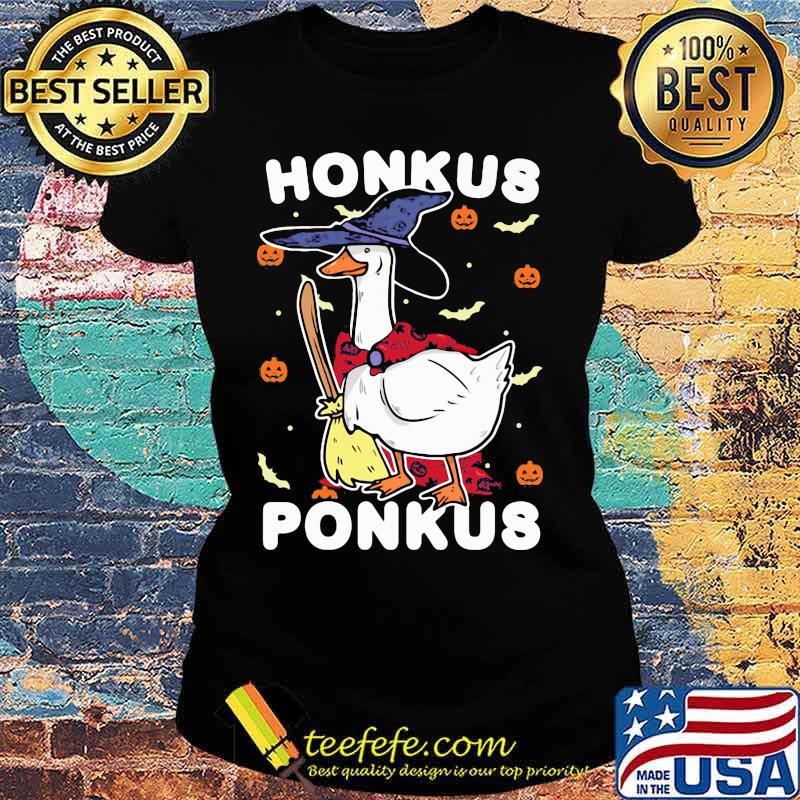 Halloween duck witch honkus ponkus s Ladies tee Halloween duck witch honkus ponkus s Ladies tee