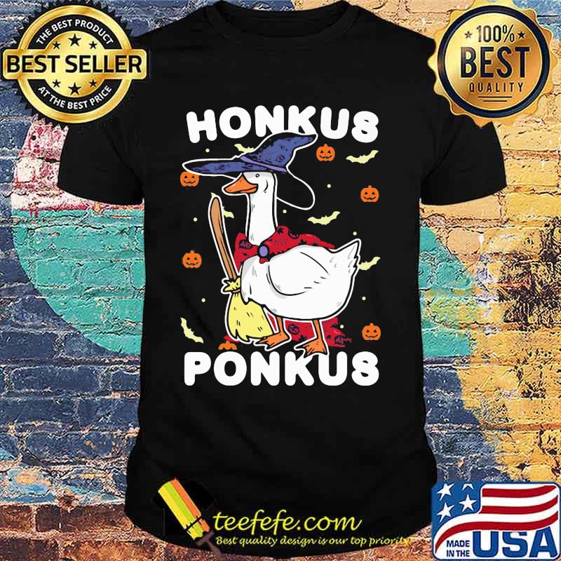 Halloween duck witch honkus ponkus shirt Halloween duck witch honkus ponkus shirt