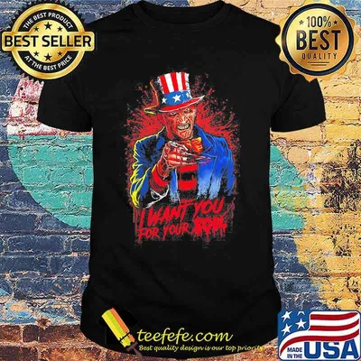 Halloween freddy krueger i want you for your soul bloods shirt