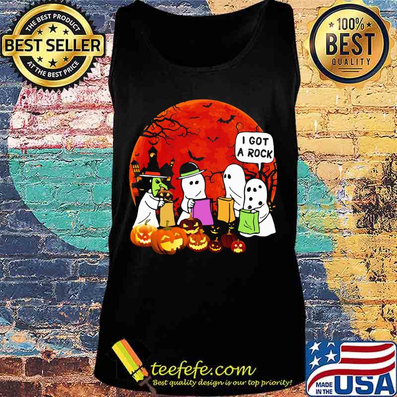 Halloween ghost i got a rock pumpkin moon s Tank top Halloween ghost i got a rock pumpkin moon s Tank top