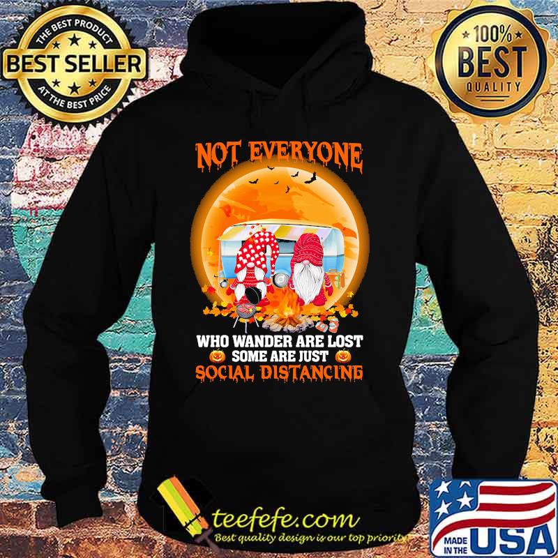 Halloween gnomes not everyone who wander are lost some are just social distancing s Hoodie Halloween gnomes not everyone who wander are lost some are just social distancing s Hoodie