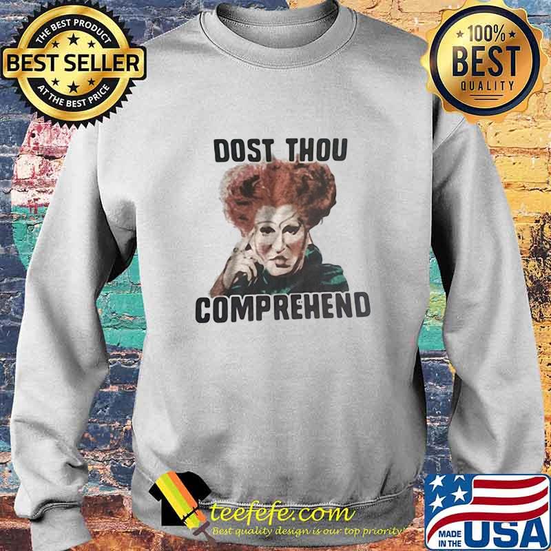 Halloween hocus pocus dost thou comprehend s Sweater Halloween hocus pocus dost thou comprehend s Sweater