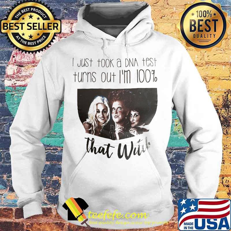 Halloween hocus pocus i just took a dna test turns out i'm 100% that witch s Hoodie Halloween hocus pocus i just took a dna test turns out i'm 100% that witch s Hoodie