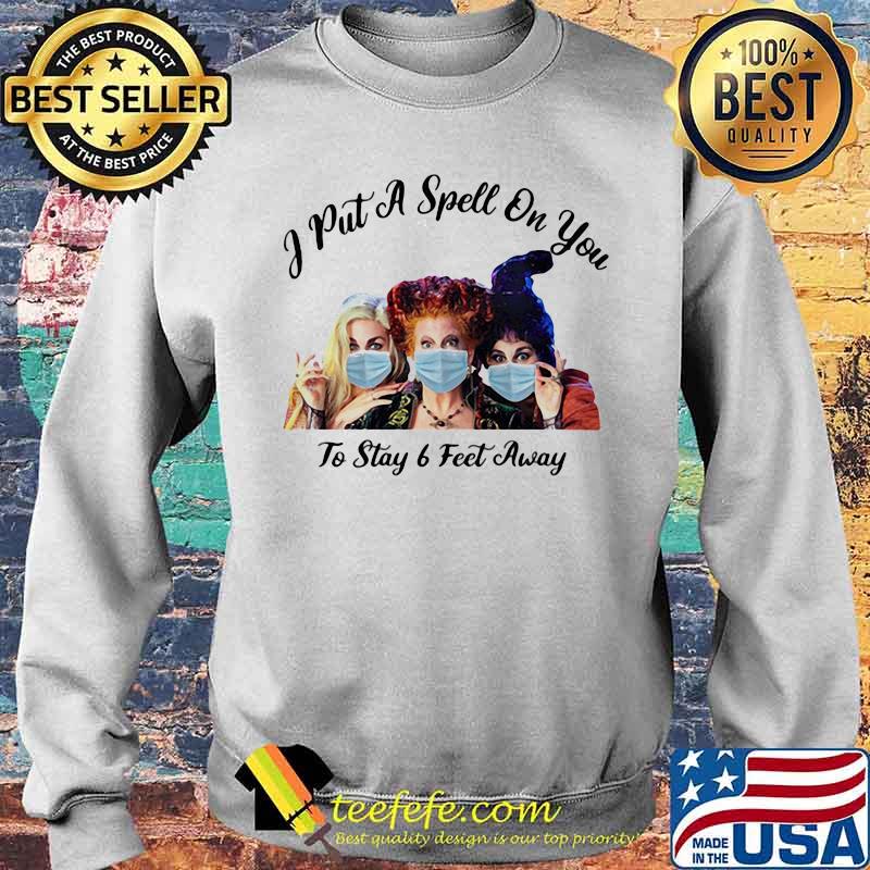 Halloween hocus pocus mask i put a spell on you to stay 6 feet away s Sweater Halloween hocus pocus mask i put a spell on you to stay 6 feet away s Sweater