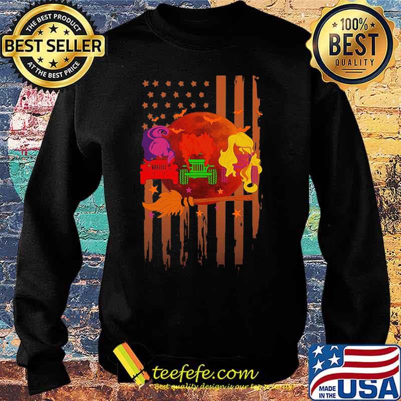 Halloween hocus pocus witch american flag independence day s Sweater Halloween hocus pocus witch american flag independence day s Sweater