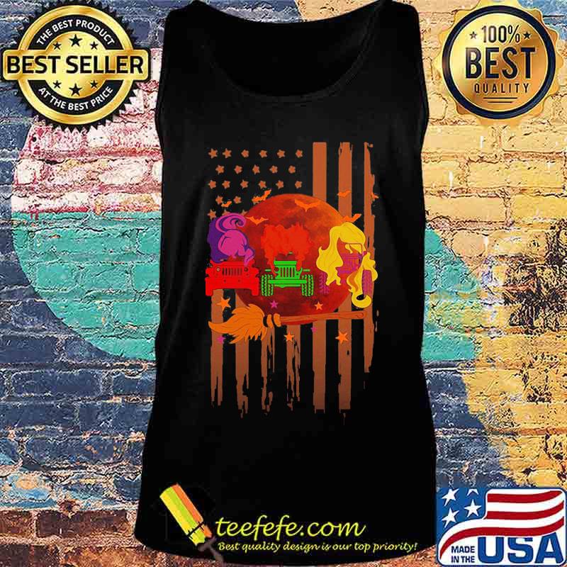 Halloween hocus pocus witch american flag independence day s Tank top Halloween hocus pocus witch american flag independence day s Tank top