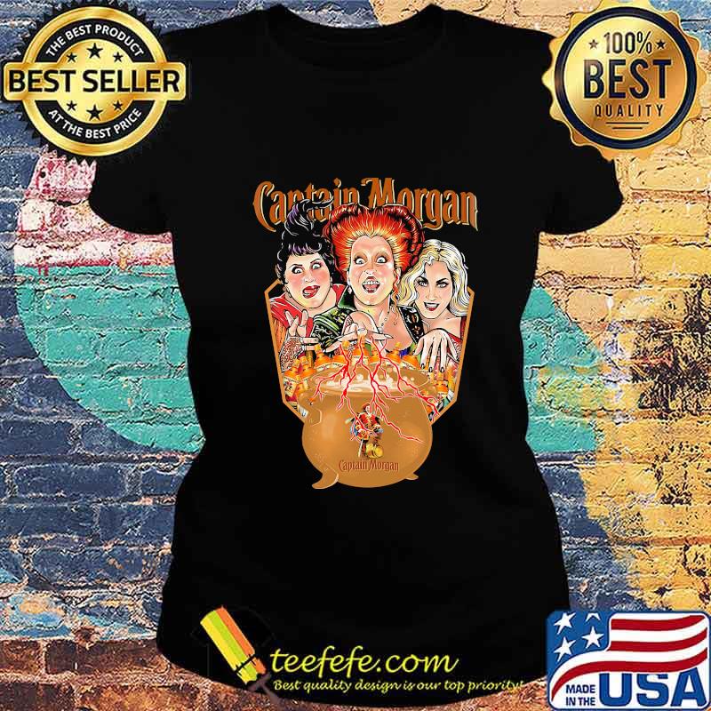 Halloween hocus pocus witch captain morgan s Ladies tee Halloween hocus pocus witch captain morgan s Ladies tee