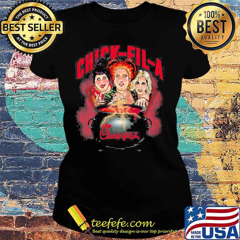 Halloween hocus pocus witch chick fil a s Ladies tee Halloween hocus pocus witch chick fil a s Ladies tee