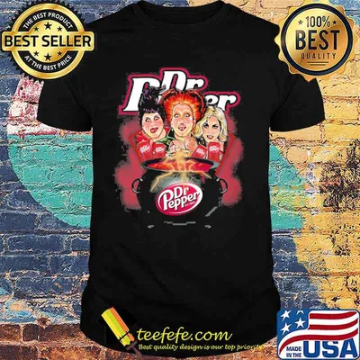 Halloween hocus pocus witch dr pepper shirt