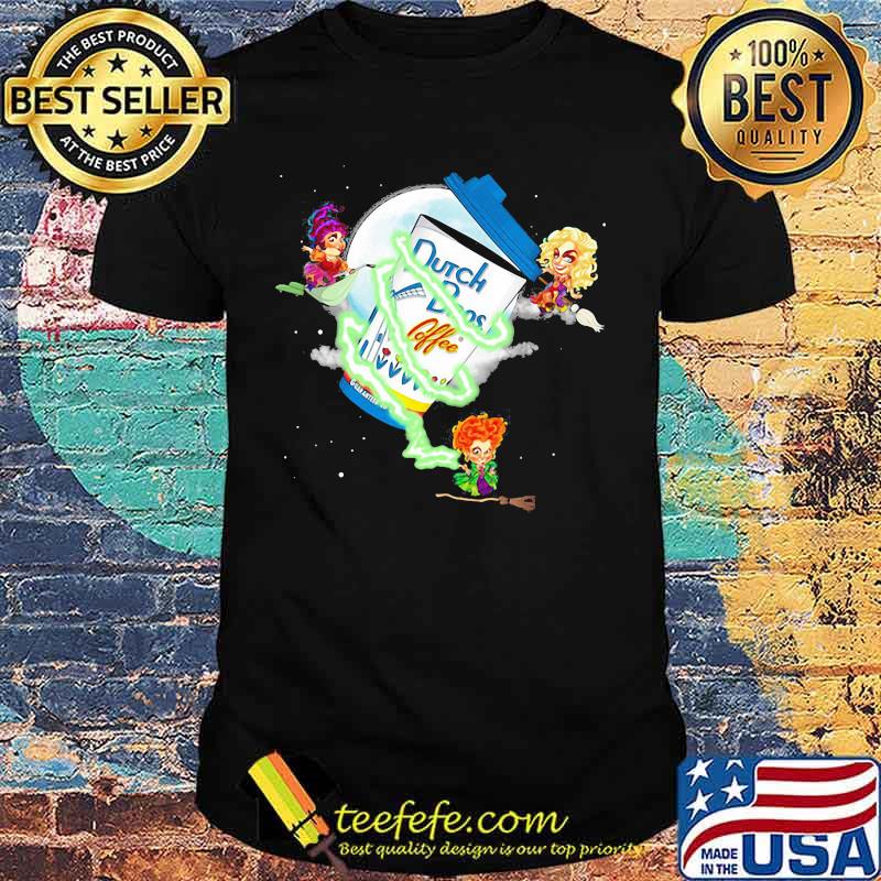 Halloween hocus pocus witch dutch bros coffee shirt
