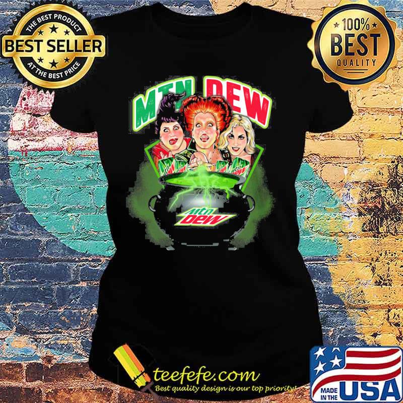Halloween hocus pocus witch mountain dew s Ladies tee Halloween hocus pocus witch mountain dew s Ladies tee