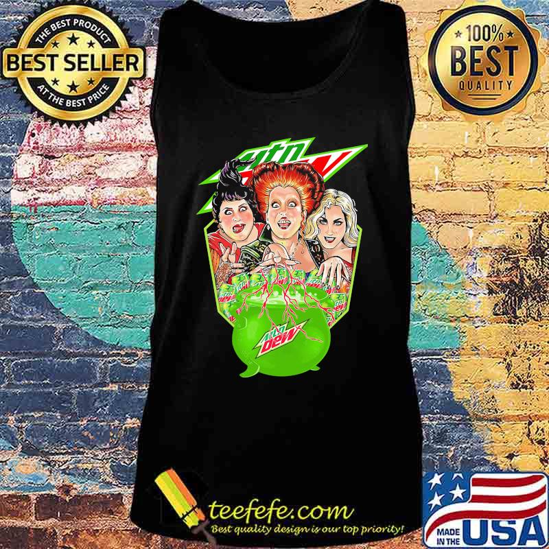 Halloween hocus pocus witch mountain dew s Tank top Halloween hocus pocus witch mountain dew s Tank top